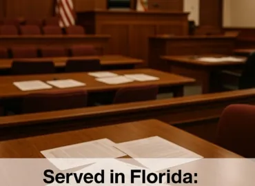 You Got Served in Florida: What to Do in the First 48 Hours