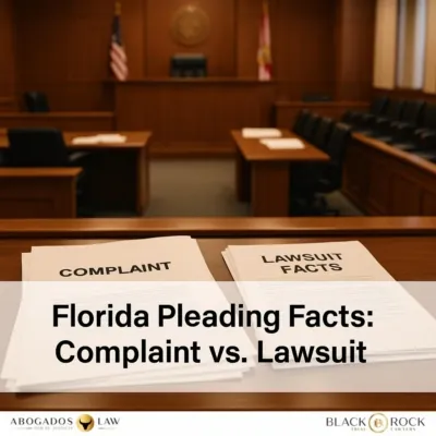 Complaint vs. Lawsuit ‘Facts’: What Actually Matters in Florida Pleadings