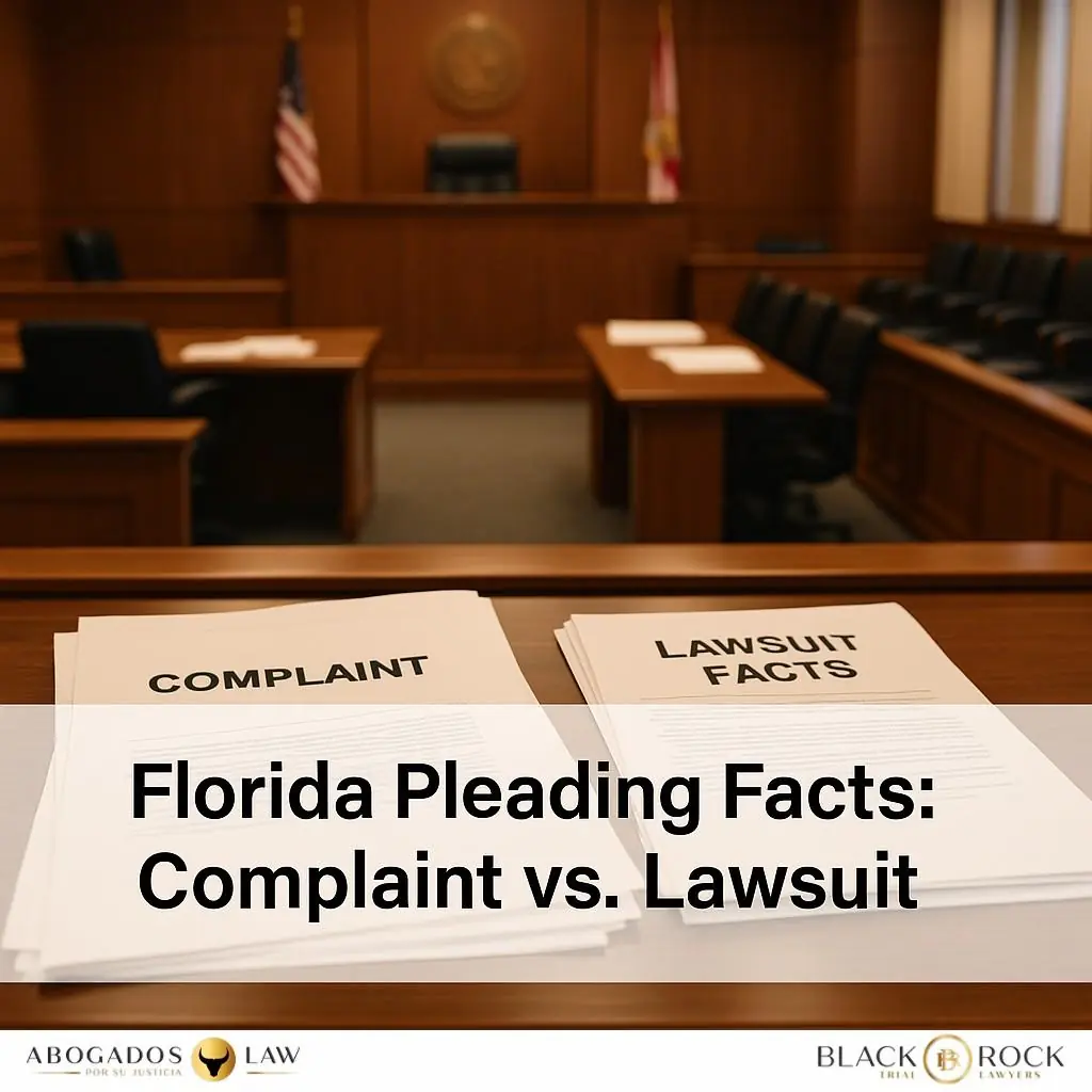 Complaint vs. Lawsuit ‘Facts’: What Actually Matters in Florida Pleadings