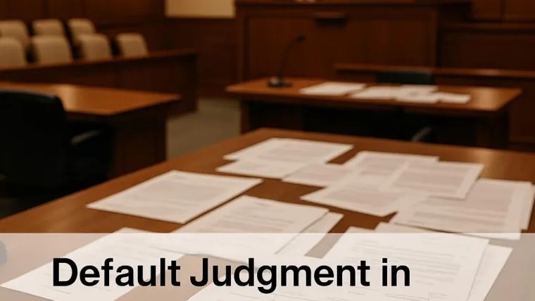 Default Judgment in Florida: How People Lose Without Ever Arguing