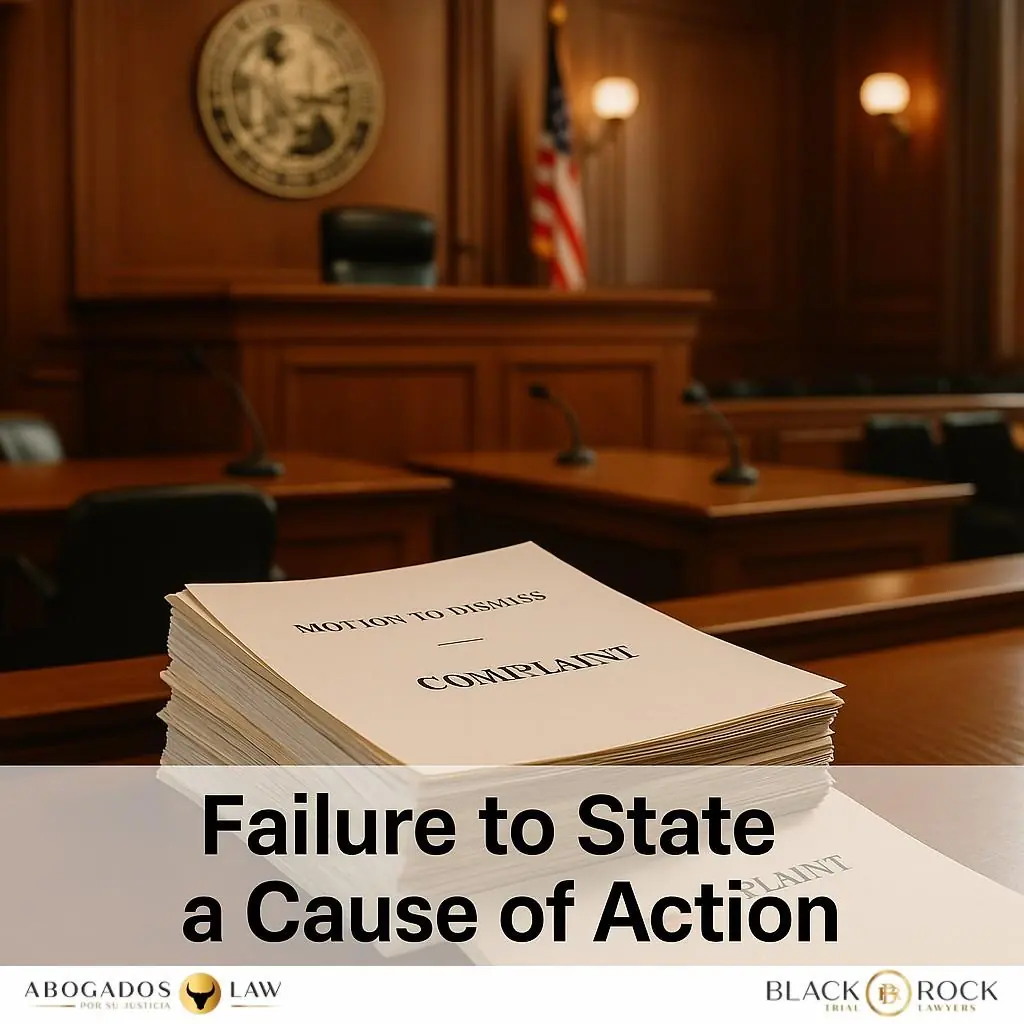 ‘Failure to State a Cause of Action’: What That Really Means