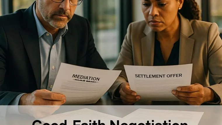 Good-Faith Negotiation: What It Looks Like in Real Life