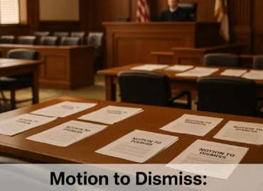 Motion to Dismiss: When It Works-and When It’s Just a Delay Tactic