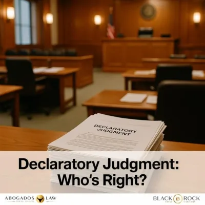 Declaratory Judgment: The Lawsuit That Asks ‘Who’s Right?’
