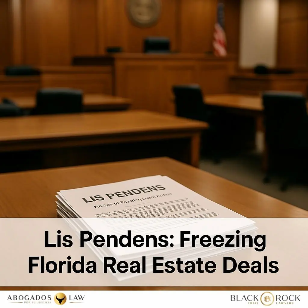 Lis Pendens: The Real Estate Filing That Freezes Deals