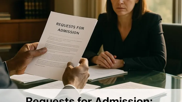 Requests for Admission: The ‘Admit or Deny’ Tool That Narrows the Fight