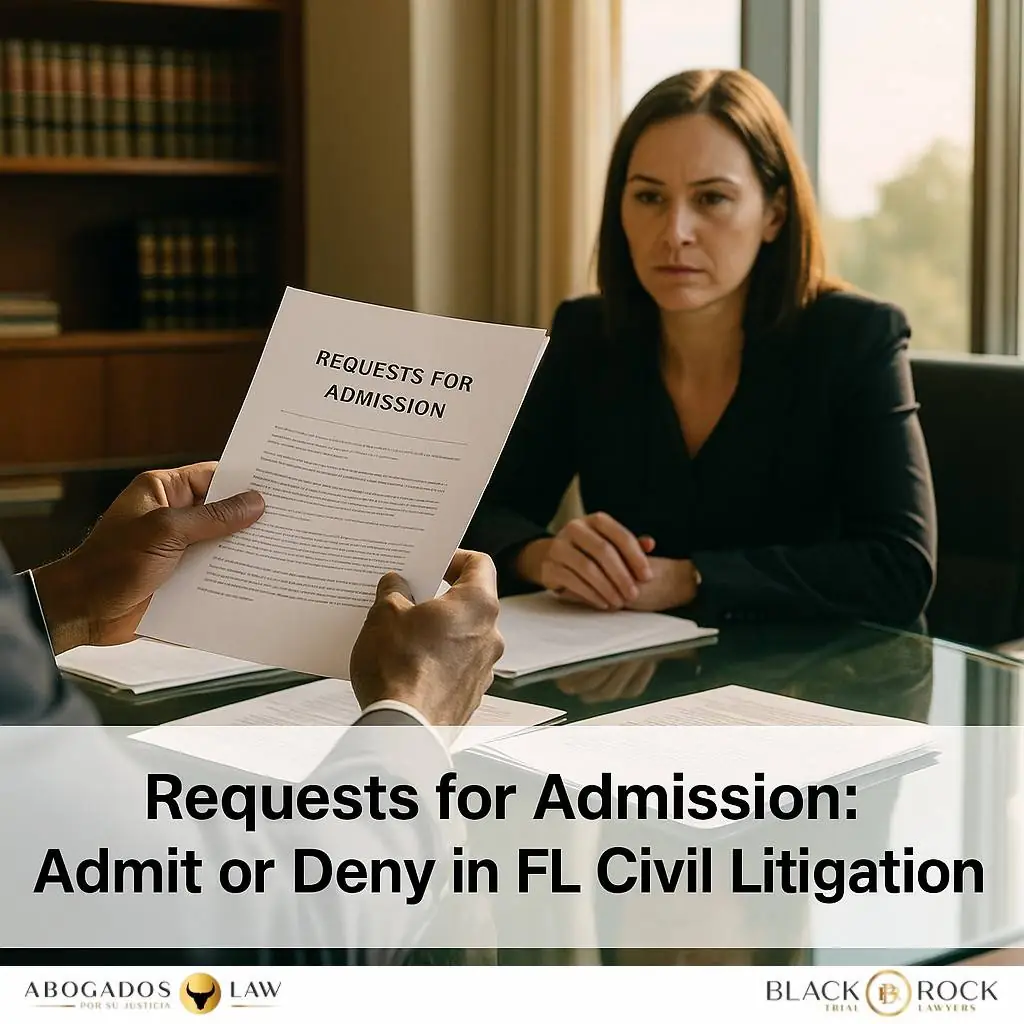 Requests for Admission: The ‘Admit or Deny’ Tool That Narrows the Fight
