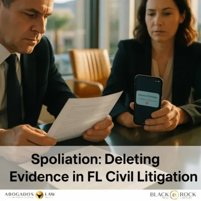 Spoliation in Florida: How Deleting Evidence Backfires