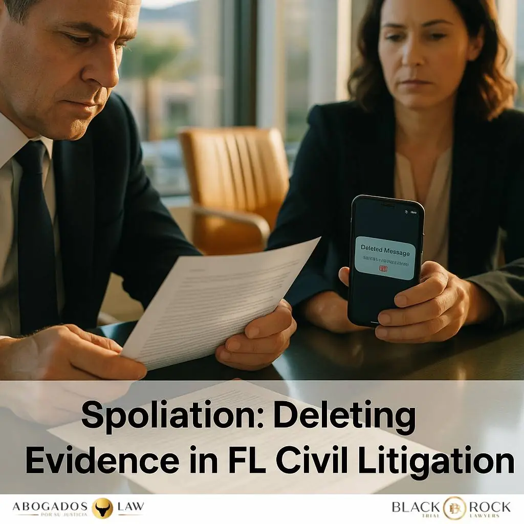 Spoliation in Florida: How Deleting Evidence Backfires