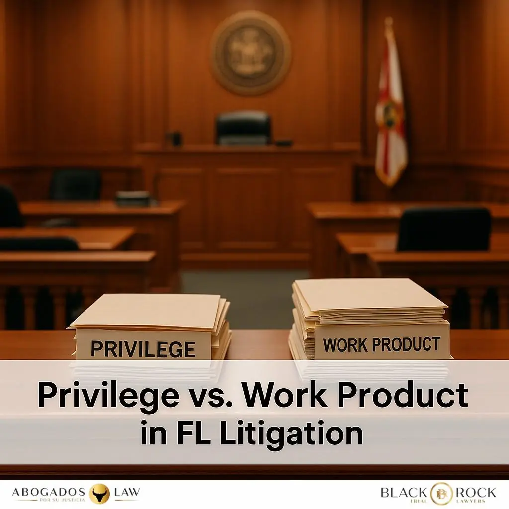 Attorney-Client Privilege vs. Work Product: Not the Same Thing