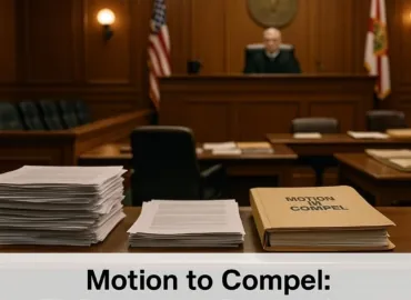 Motion to Compel: How to Force the Other Side to Produce Documents