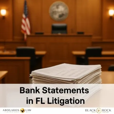 Financial Records in Litigation: When Your Bank Statements Are Fair Game