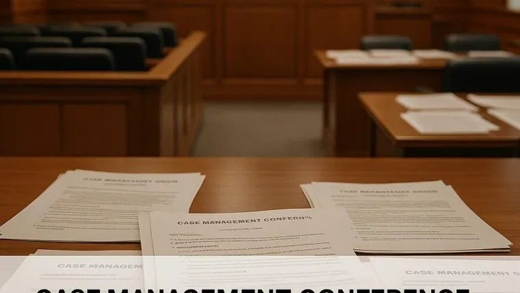 Case Management Conferences: The Hearing That Sets Your Case’s Pace
