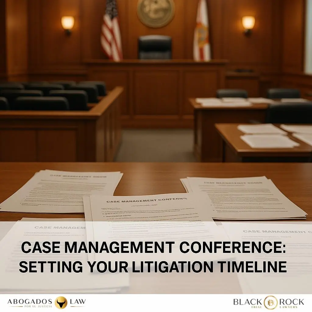 Case Management Conferences: The Hearing That Sets Your Case’s Pace