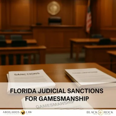 Sanctions: How Florida Judges Punish Gamesmanship