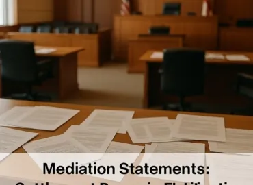 Mediation Statements: The Document That Can Make Settlement Happen