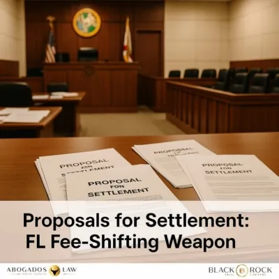 Proposals for Settlement: Florida’s Fee-Shifting Settlement Weapon