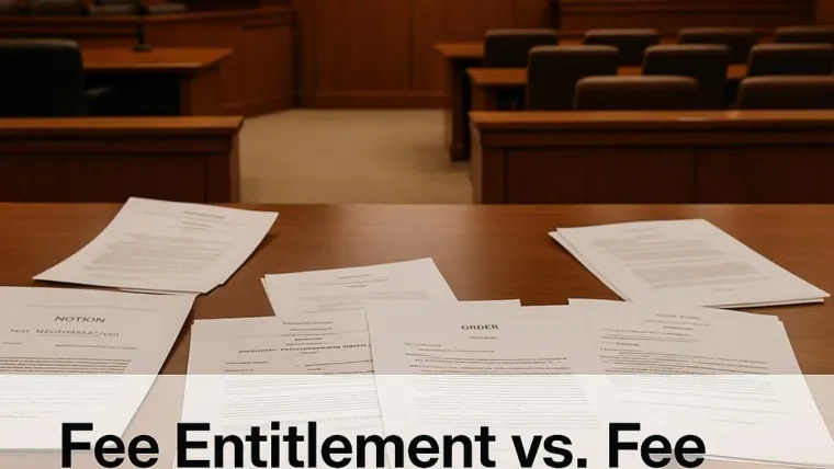 Fee Entitlement vs. Fee Amount: The Two-Step Fight After a Win