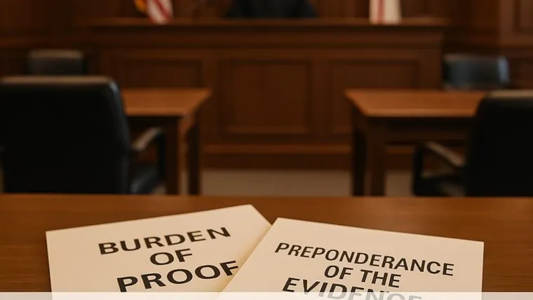 Burden of Proof in Civil Cases: ‘Preponderance’ Explained Simply