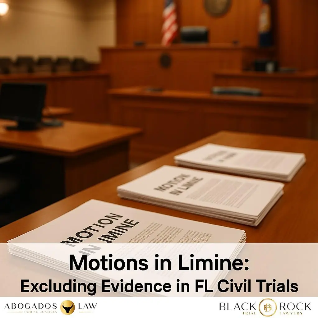 Motions in Limine: How Lawyers Keep Bad Evidence From the Jury