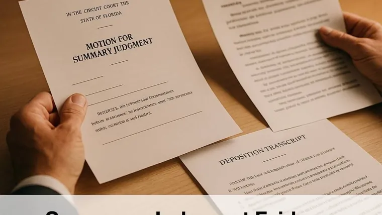 What Evidence Counts at Summary Judgment? (Hint: Not Just Arguments)