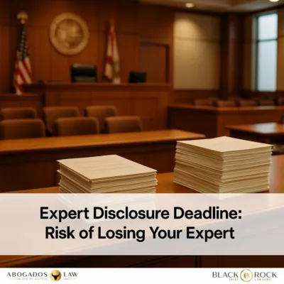 Expert Disclosures: The Deadline That Can Get an Expert Tossed