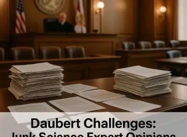 Daubert Challenges: Attacking ‘Junk Science’ Expert Opinions