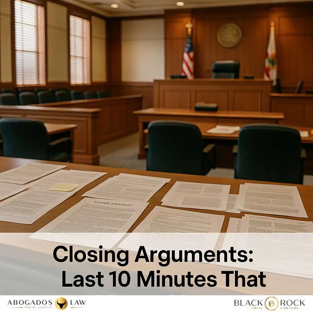 Closing Arguments: The Last 10 Minutes That Matter Most