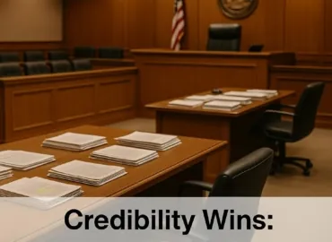 Credibility Wins: Why Consistency Beats Drama in Court