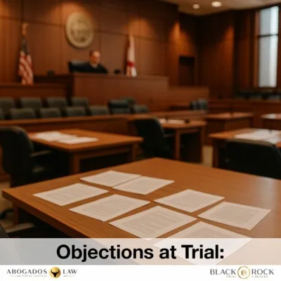 Objections at Trial: Why Timing Is Everything