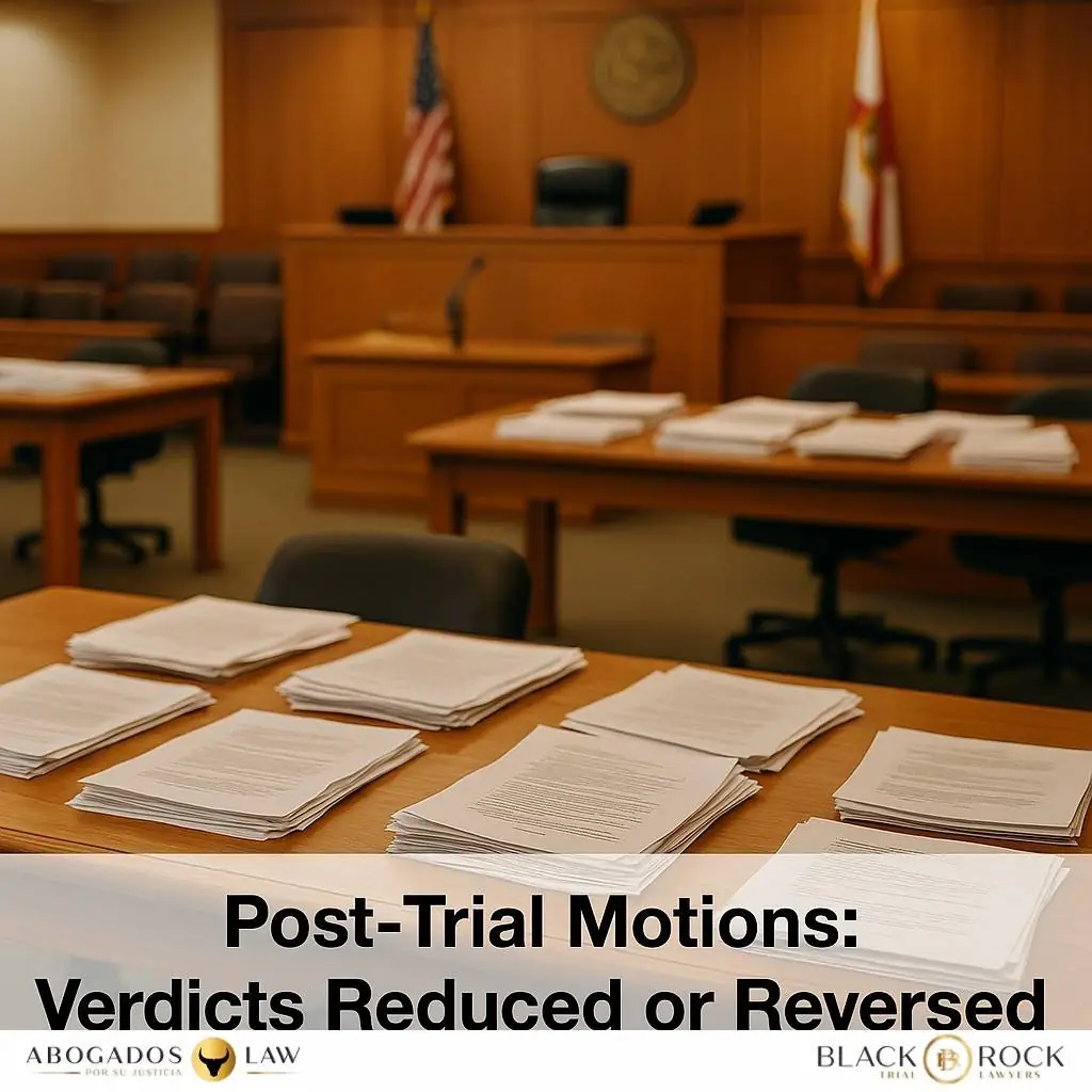 Post-Trial Motions: How Verdicts Get Reduced-or Reversed