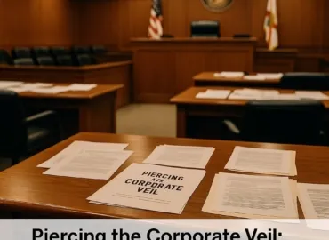Piercing the Corporate Veil in Civil Litigation: When Owners Get Pulled In