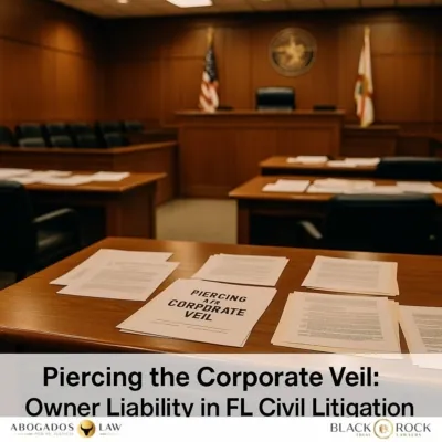 Piercing the Corporate Veil in Civil Litigation: When Owners Get Pulled In