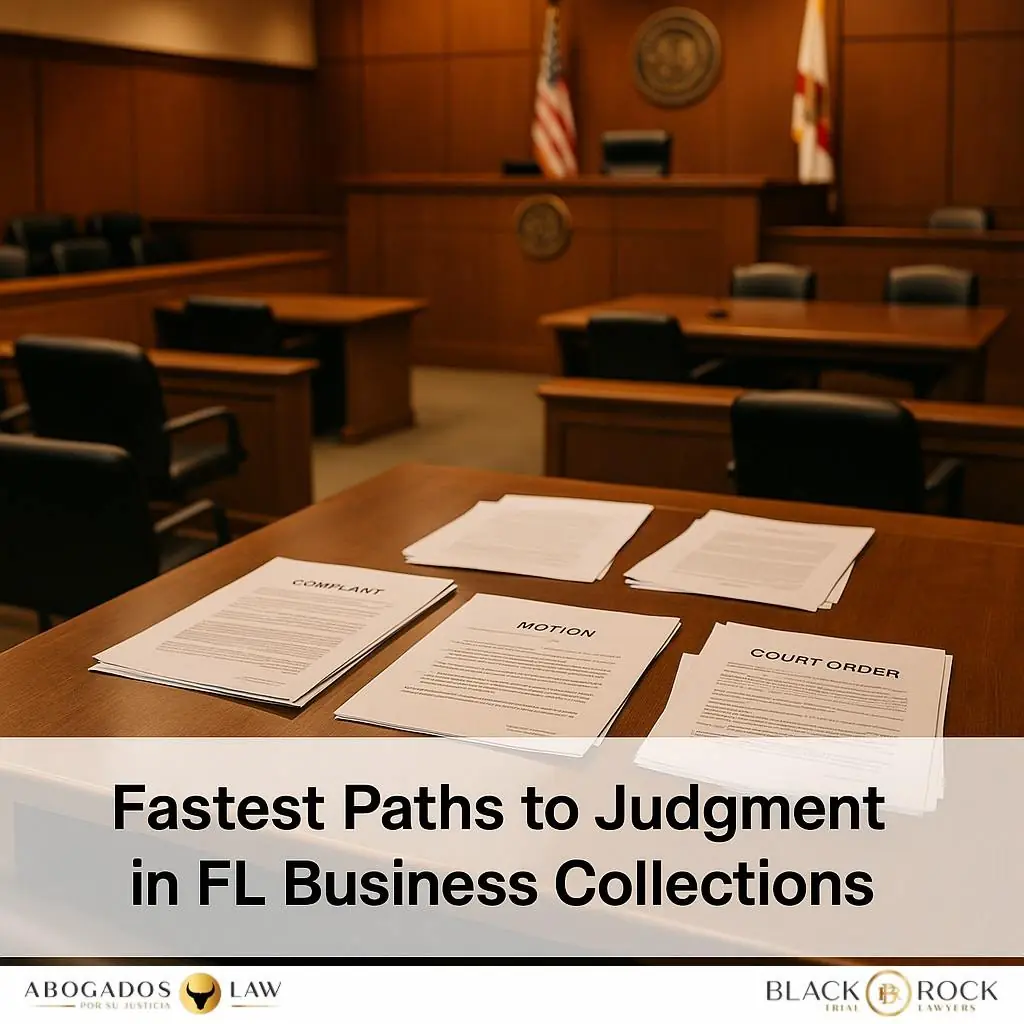 Business Collections: The Fastest Path to Judgment Isn’t Always ‘Trial’