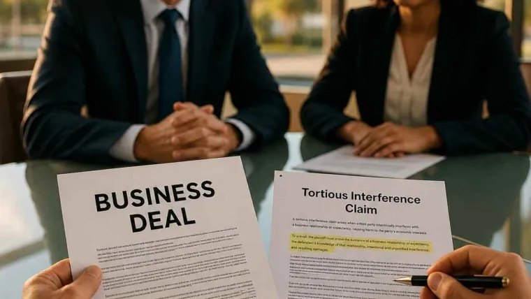 Business Interference: When Someone ‘Poaches’ Your Deals