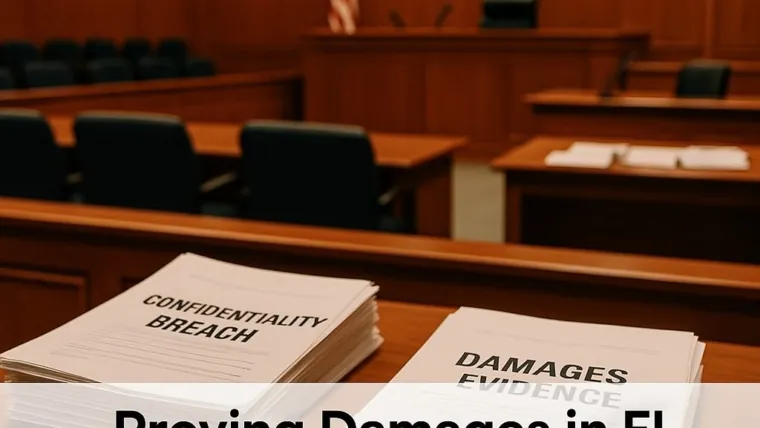 Confidentiality Breach: Proving Damages Without Guessing